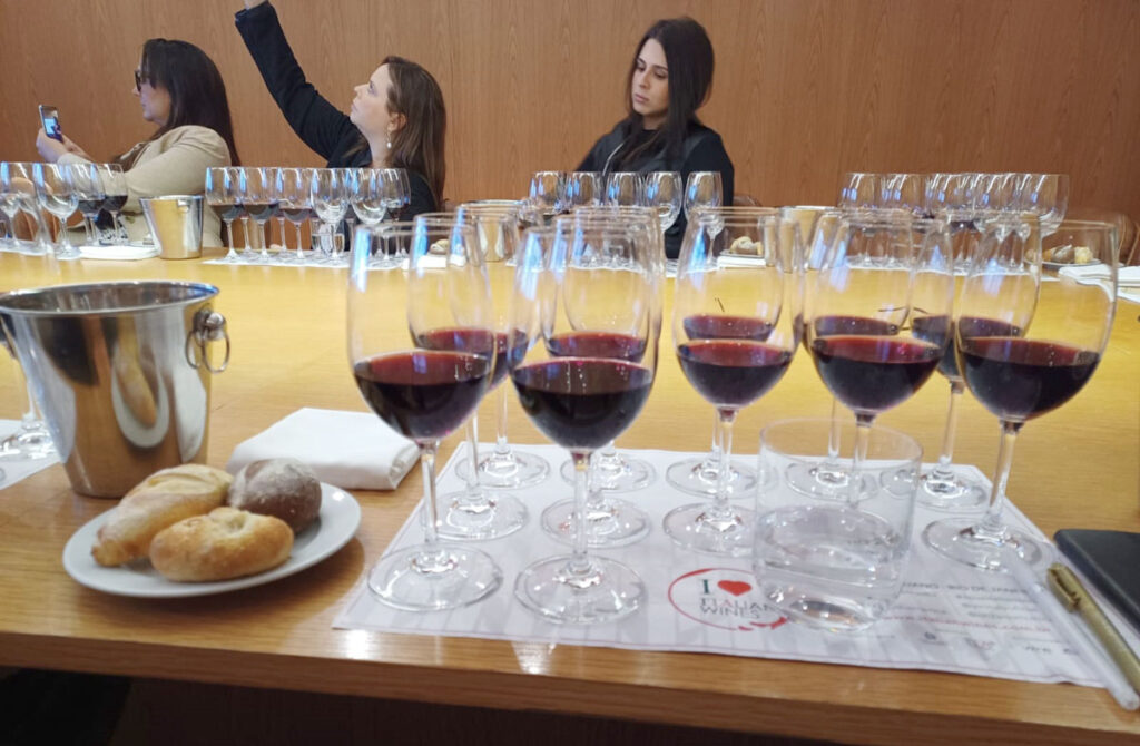 Degustação de vinhos no I Love Italian Wines (foto de Míriam Aguiar)